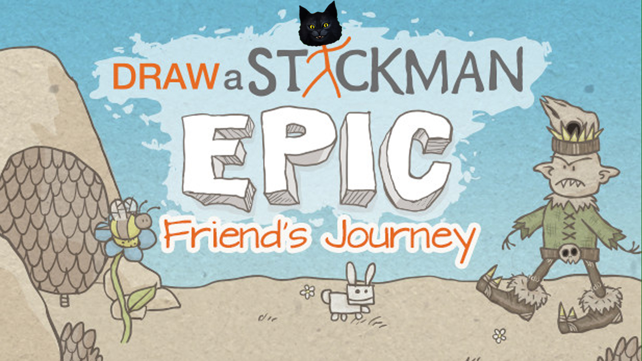 Стикмен эпик 1 - Путешествие друга / Draw a Stickman: EPIC - Friend's Journey / Помчали игра-а-ать) смотреть онлайн