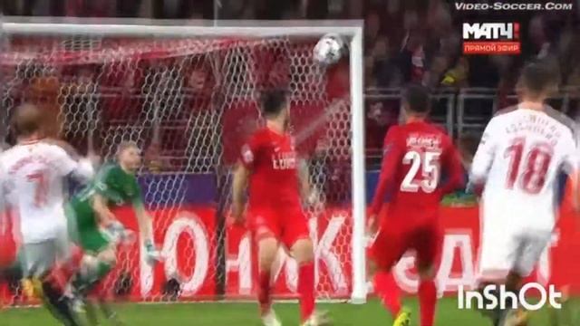 Селихов (Спартак-Севилья) 5-1 СЕЙВ ВРАТАРЯ смотреть онлайн