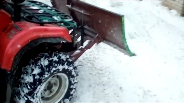 Отвал для квадроцикла собственного изготовления смотреть онлайн