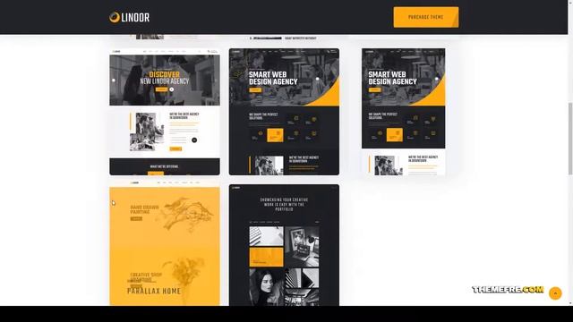 Linoor - Digital Agency Services WordPress Theme corporate web development Internet services Anna смотреть онлайн