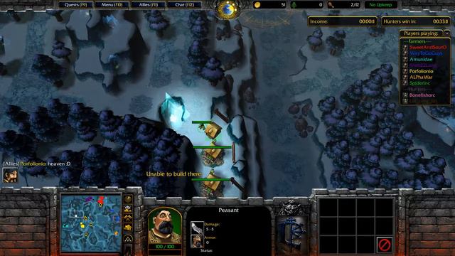 WarCraft 3 Farmer vs Hunter Farmer #40 смотреть онлайн
