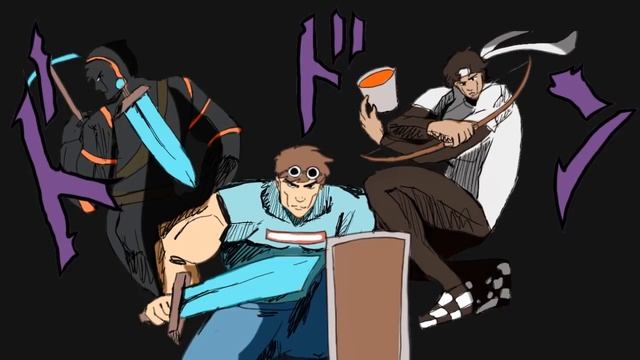 Dream's Minecraft Manhunt but its a Jojo reference смотреть онлайн