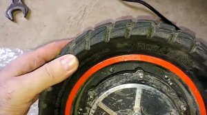 Ремонт Kugoo m4 pro Проколол колесо быстрая замена колеса и камеры на электросамокате куго