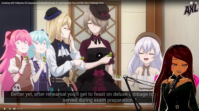 ALL MY GIRLLLLLS! Cooking with Valkyries S2 Episode 8: Late Summer Gig and Bite-Size Cabbage Rolls смотреть онлайн