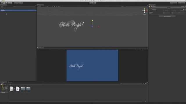 Betwixt Games Teaches: Starting out in Unity, 3D Text! смотреть онлайн