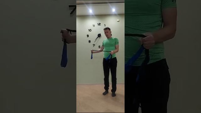 Упражнения от боли в плечах с эспандером смотреть онлайн