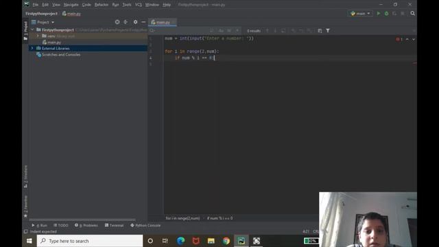 Python programming: Check if a number is prime or not смотреть онлайн