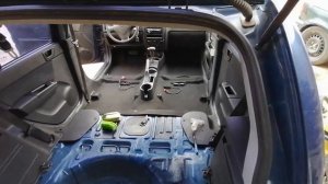 Оживление Hyundai Getz химчистка с разбором, полировка своими руками.