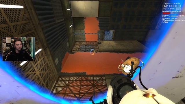 Первый раз играю в PORTAL 2. Часть вторая смотреть онлайн