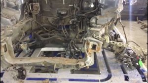 Замена части лонжерона