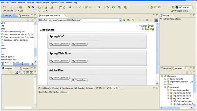 Spring Tutorial - Diving into Spring Web Flow scaffolding смотреть онлайн