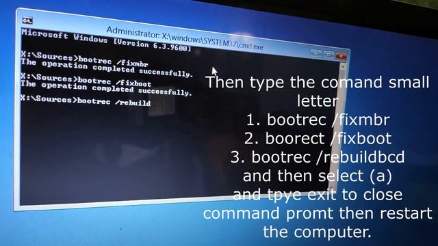 (Solved) Fix Windows 8 or 8 1 BCD Boot Configuration Data error code 0xc000000d смотреть онлайн