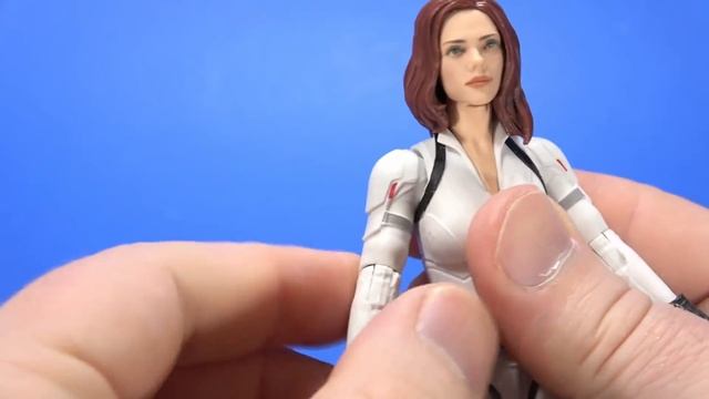 Marvel Legends Deluxe Black Widow Hasbro Action Figure Review Dorkside Toys смотреть онлайн