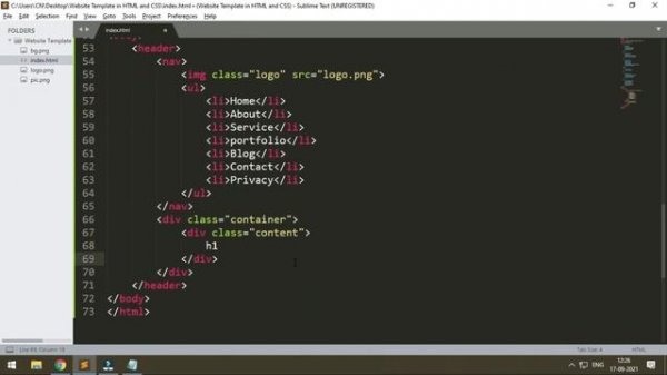 Company Website Template in HTML and CSS With Source Code |  Company Website HTML CSS   Source code