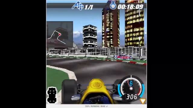 3D Formula Extreme - Gameplay (Java game) смотреть онлайн