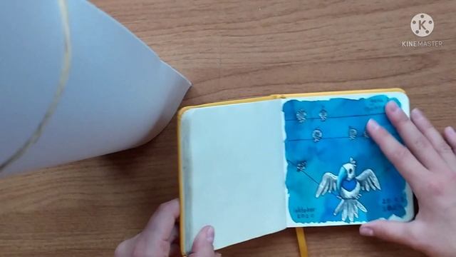 ЖËЛТЫЙ ART CREATION | обзор скетчбука | часть 1 смотреть онлайн