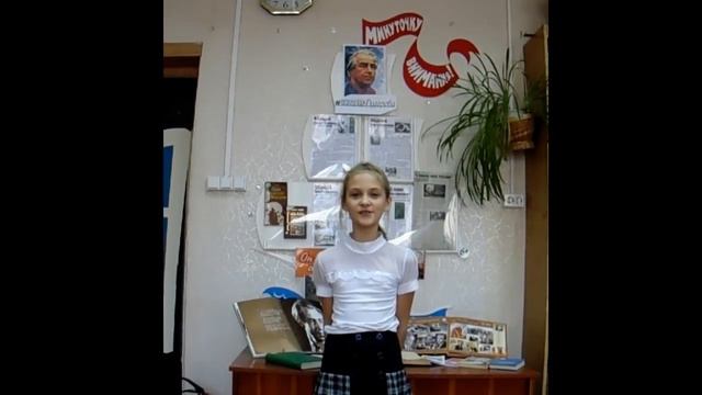 Симонова Полина читает стихотворение В Федорова Лес, поляна смотреть онлайн