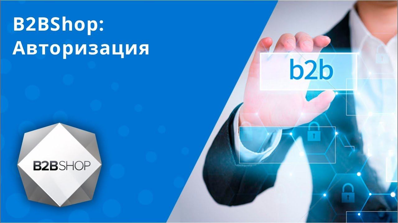 B2BShop: Авторизация смотреть онлайн