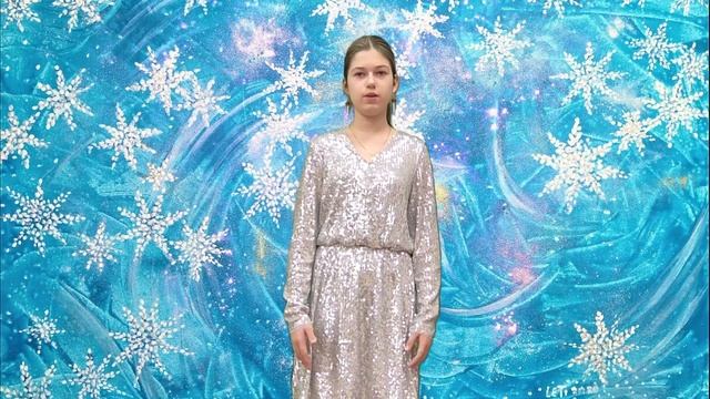 Константин Бальмонт "Снежинка". Читает Коваль Полина смотреть онлайн