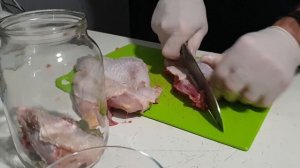 тушенка из курицы в автоклаве