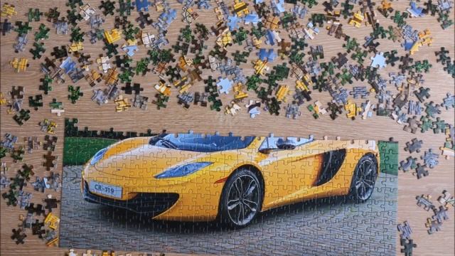 Пазл Castorland 500 McLaren 12C Puzzle Машинка гоночная спортивная The Car Racing Sports смотреть онлайн