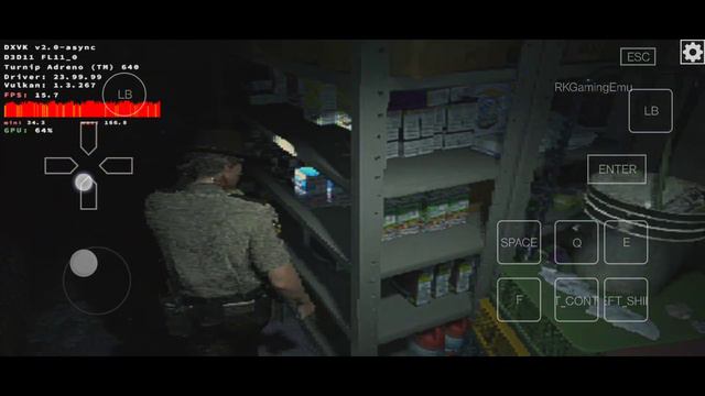 Resident Evil 2 Remake Termux Mobox Windows Android Game Test смотреть онлайн