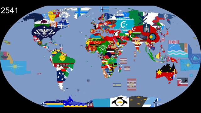 The World: Timeline Of National Flags: 2024-3024