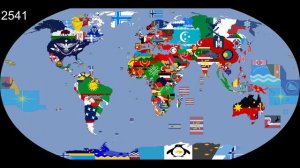 The World: Timeline of National Flags: 2024-3024