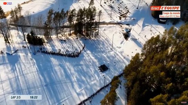 Mass-start Dames Otepaa - BIATHLON 2022 смотреть онлайн