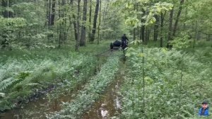 Мотовездеход СКАУТ (SCOUT 3) . Езда на бездорожье.