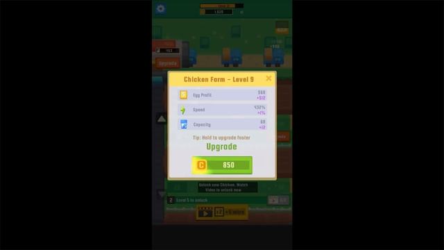 Chicken Farm (Gameplay Android) смотреть онлайн