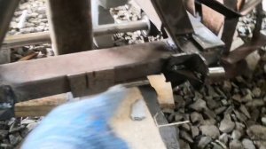 Самодельная картофелесажалка! прицепное, крепление оси. есть проблемки))