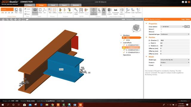 Staad Pro To Idea Statica | Steel Connection Design | BIM