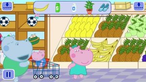 Kids Shopping - Supermarket Funny Cartoons for Kids