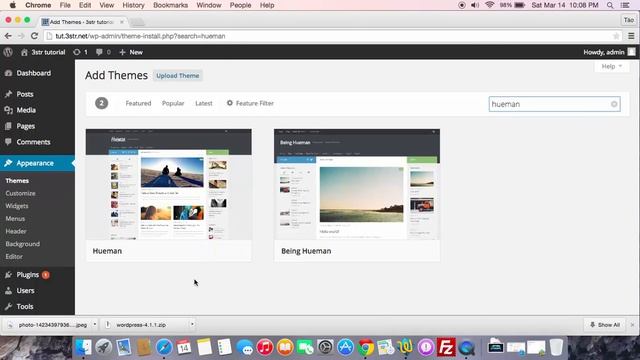 How to install a Wordpress theme from Theme Directory смотреть онлайн