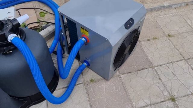 Тепловой насос - нагреватель бассейна на 220 В Fairland. Экономичный подогрев каркасного бассейна смотреть онлайн