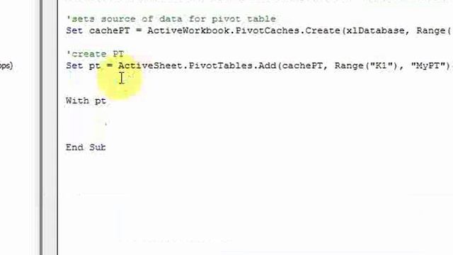 Lesson 31.1 Make A Pivot Table смотреть онлайн