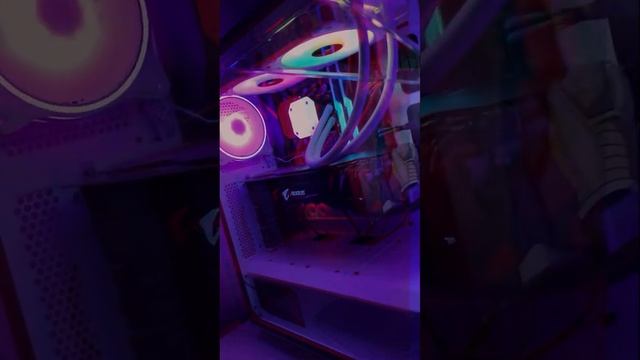 Cooler Master TD500 Mesh White Build смотреть онлайн