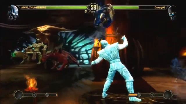 Mortal Kombat 9 Fights. THUNDERONE (Raiden|Kratos) VS Lord_Orion_ (Kitana). MK9 2014. смотреть онлайн