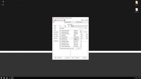 No Man's Sky : Save Editor (Outdated)