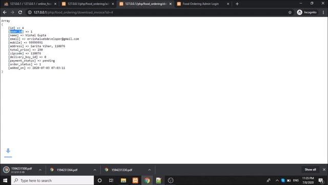 Step by step create an Online Food Ordering website using PHP - Part 18 смотреть онлайн