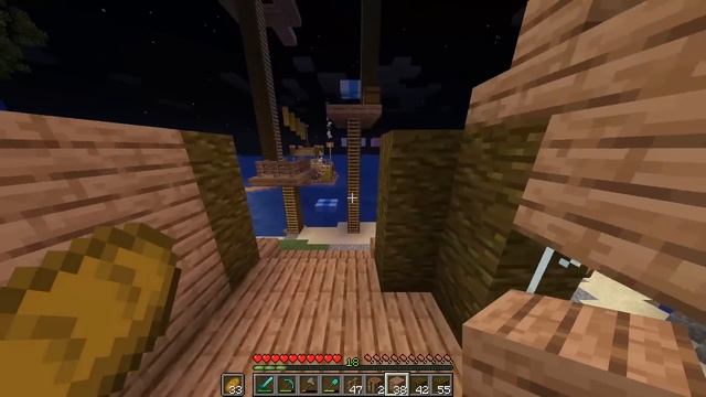 ТРОПИЧЕСКОЕ ВЫЖИВАНИЕ / #12 / ЦВЕТОЧНЫЙ САД И ЛЕТНЯЯ ВЕРАНДА / MINECRAFT 1.16 смотреть онлайн