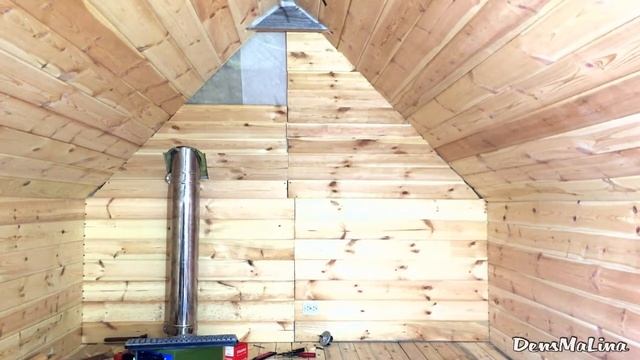 Комната на чердаке - монтаж имитации бруса (часть 4) смотреть онлайн