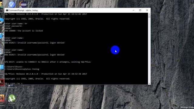 3.How to unlock account in Oracle смотреть онлайн