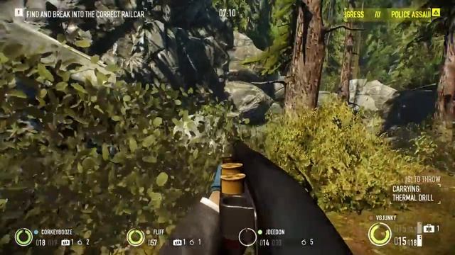Payday 2 Armored Transport DLC - Park and Train Robbery Overkill смотреть онлайн