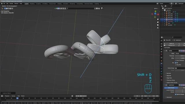 Modeling Easy Candy Cane in Blender - #96 смотреть онлайн