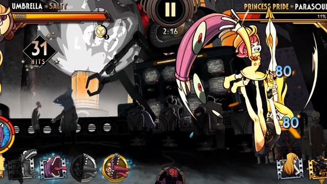 Skullgirls Mobile- Umbrella Shreds the Competition смотреть онлайн