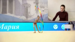 Лента | Разбор упражнения с лентой | Художественная гимнастика | Новые правила судейство