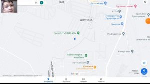 Закулисье на гугл картах