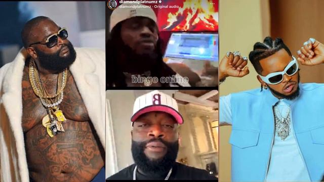 Diamond amtambia Rickross kwa utajiri wa magari afunguka kumpa mke akija Tanzania wapanga kolabo ya смотреть онлайн